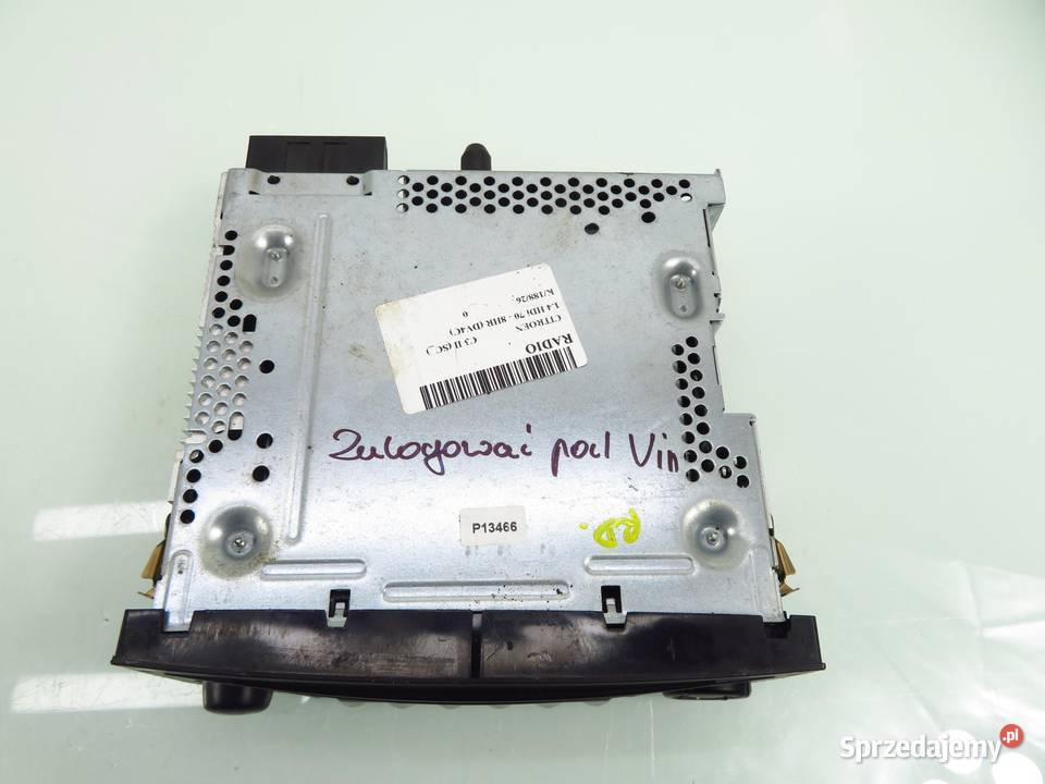 RADIO CITROEN C3 II SC 98032839XT