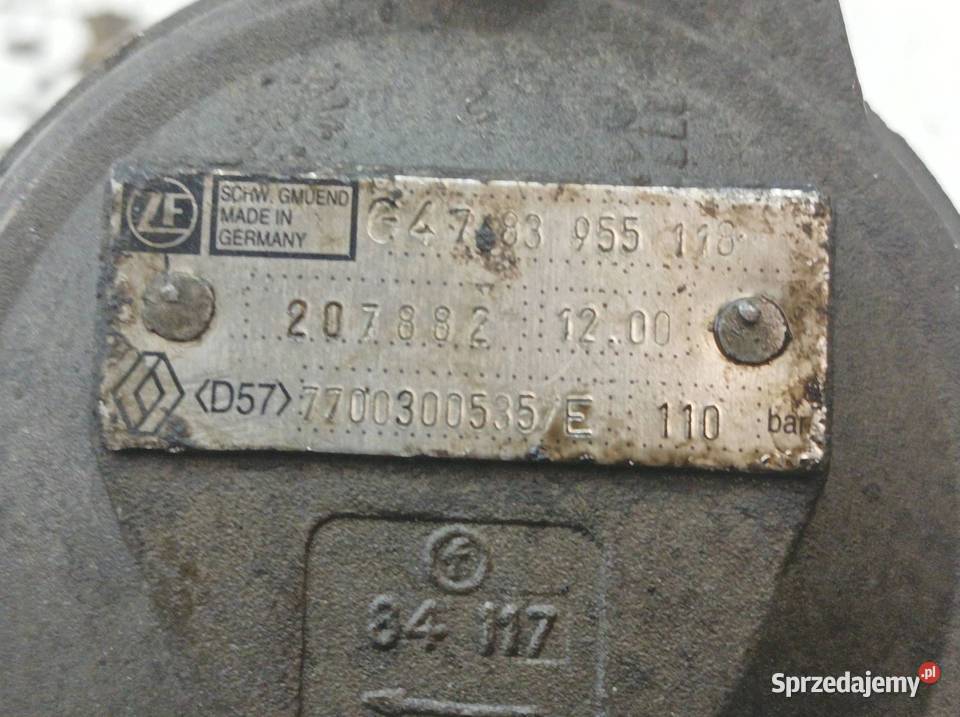 POMPA WSPOMAGANIA 7700300535E 28 D Opel Movano I