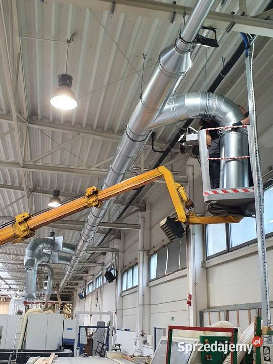 System odciągu trocin do stolarni producent Solec Kujawski sprzedam
