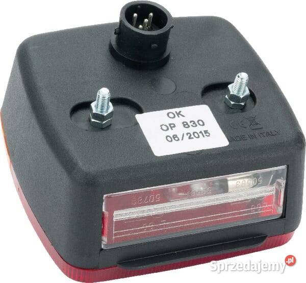 Lampa zespolona tylna lewa kwadratowa 12V