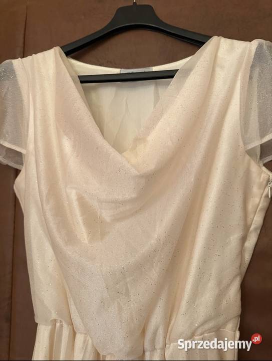 Piękna suknia ubrana raz do ślubu cywilnego Grudziądz