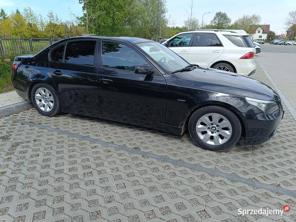 BMW e60 5 520i 22 benzyna m54 170 m pakiet 1 benzyna Pruszcz Gdański