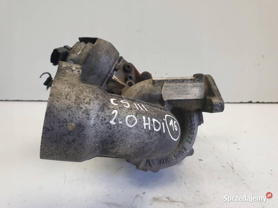TURBOSPRĘŻARKA Citroen C5 III 20 HDI 9688361580 Turbosprężarki Chełm sprzedam
