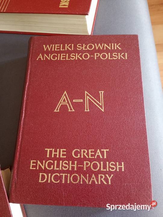wielki słownik angielskopolski AN OZ Jan do szkoły podstawowej  Szczecin