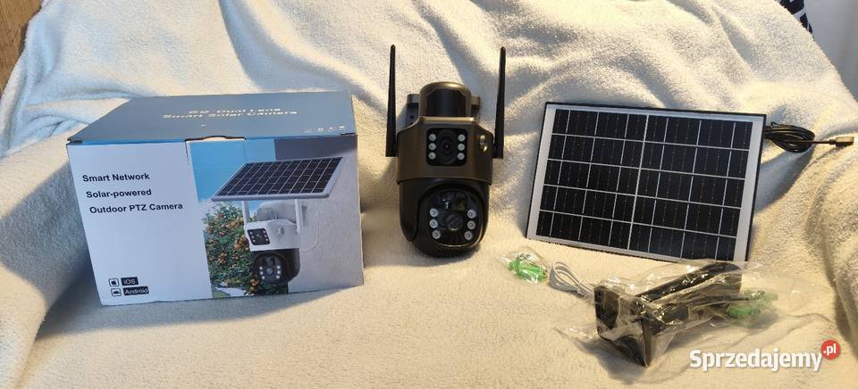 Kamera Solarna 4K 8MP 4G na kartę SIM Zamość sprzedam