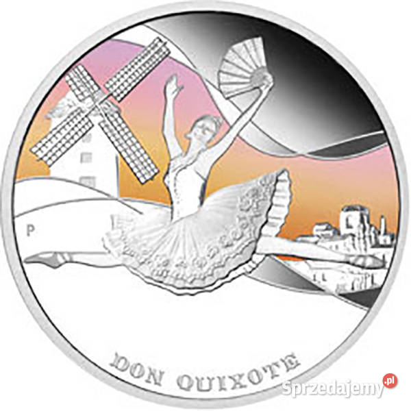 Seria srebrnych monet 999 Światowe Balety Warszawa