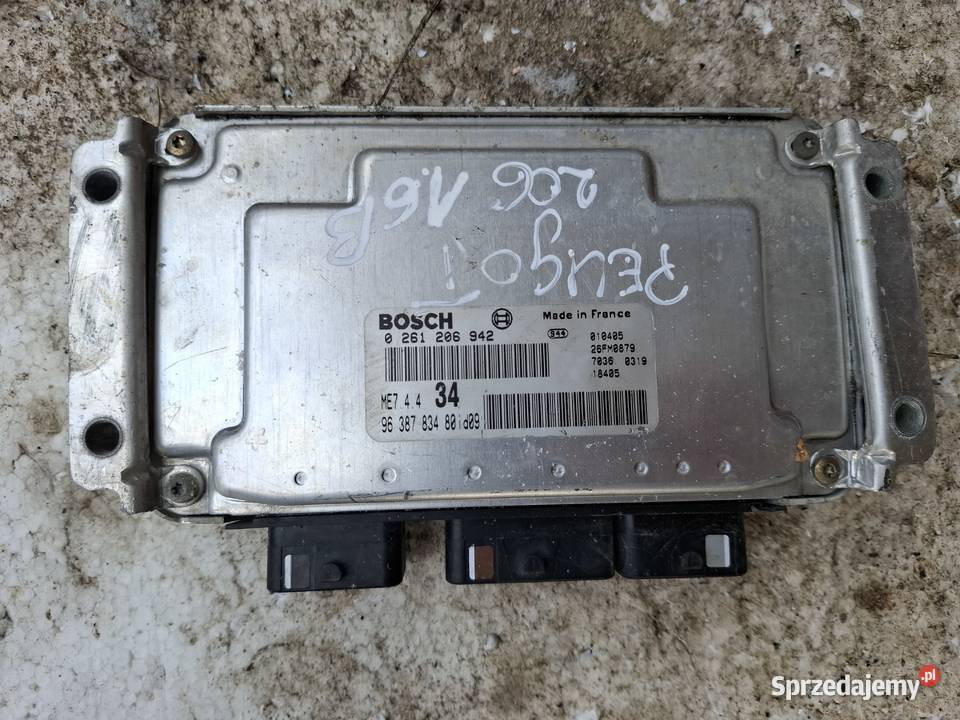 Komputer Sterownik Silnika Peugeot 206 16 Wisznice