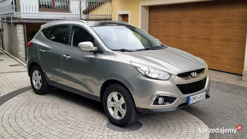 Hyundai ix35 Panorama 20 DOHC PółSkóry GWARANCJA złoty Płońsk