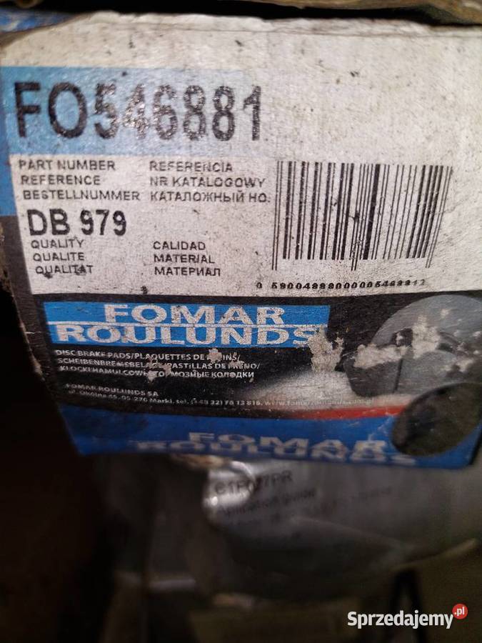 KLOCKI HAMULC RENAULT R21 8695 Z Kielce sprzedam