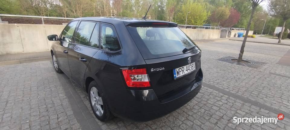 SKODA fabia III czarny Pruszków