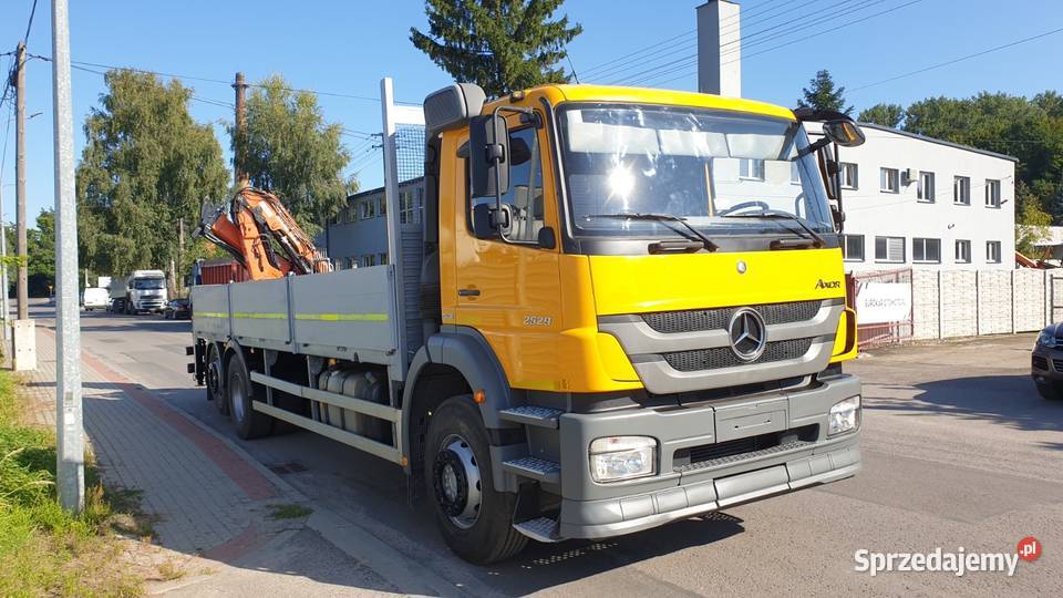 Mercedes Axor 2529 6x2 HDS Atlas Rotator Dźwig ABS Łańcut sprzedam
