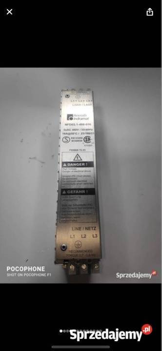 Rexroth NFD031480016 Filtr Linii Zasilającej Gliwice