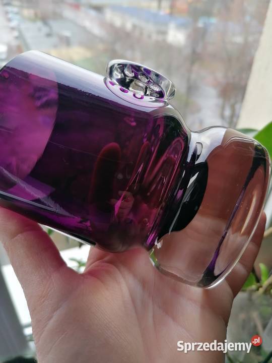 Stare szkło szklanica z pieczęcią Mielec