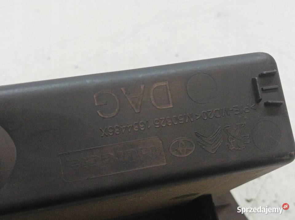 SCHOWEK PRAWY PASAŻERA EU 98082417ZD Peugeot osobowe Wyposażenie wnętrza