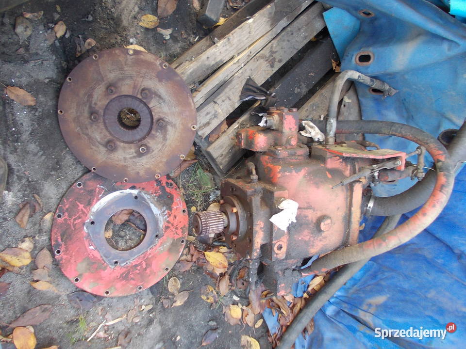 kombajn hydrostat na linke most na zwolnicy z Sosnowiec