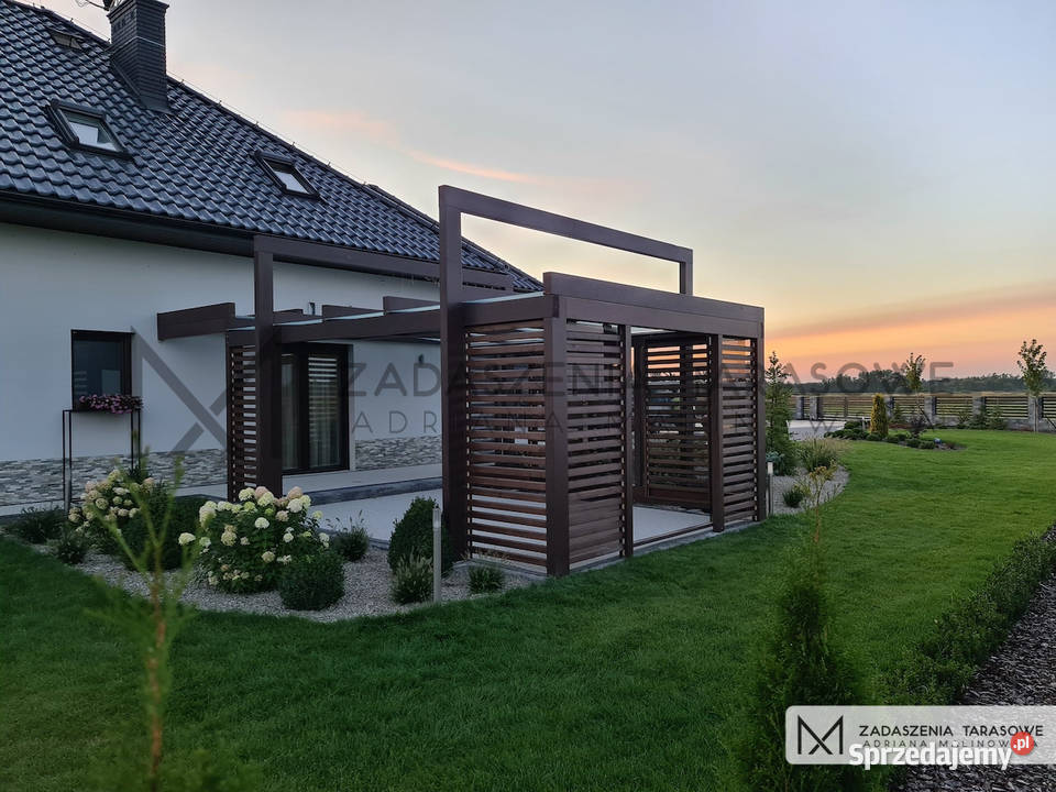 Zadaszenie tarasowe nowoczesna pergola podkarpackie Rzeszów