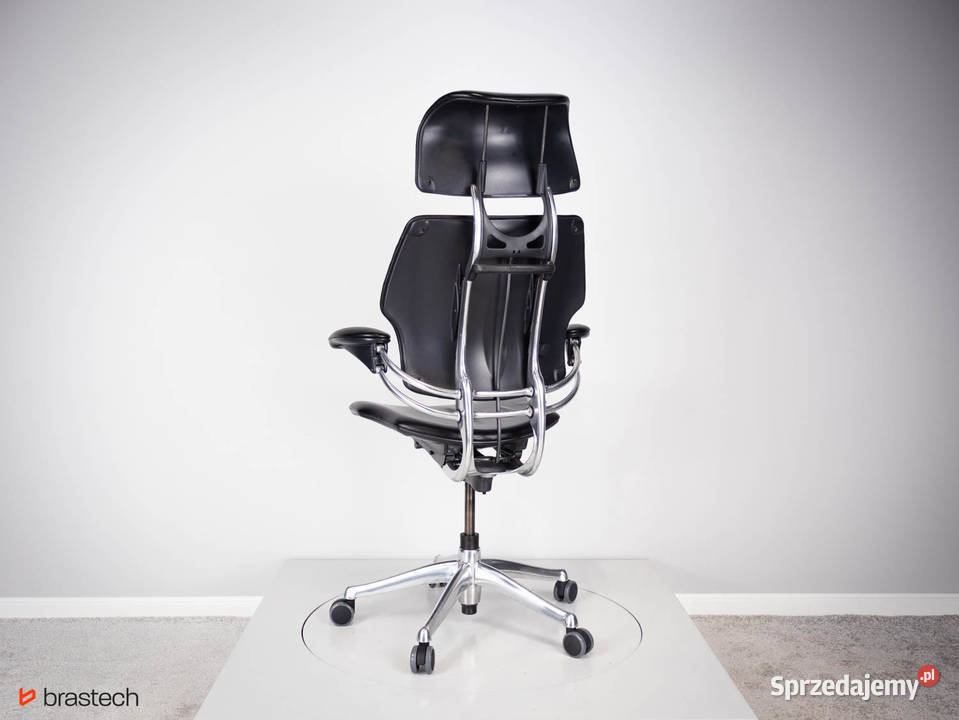 Fotel biurowy Humanscale Freedom Skórzany Sątoczno sprzedam