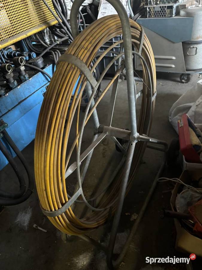 Pilot do przeciągania kabli na wózku włókno Czechowice-Dziedzice