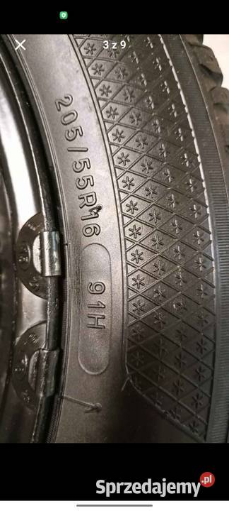 Zestaw opon zimowych Kleber Krisalp HP3 20555R16 Samochodowe łódzkie Łódź