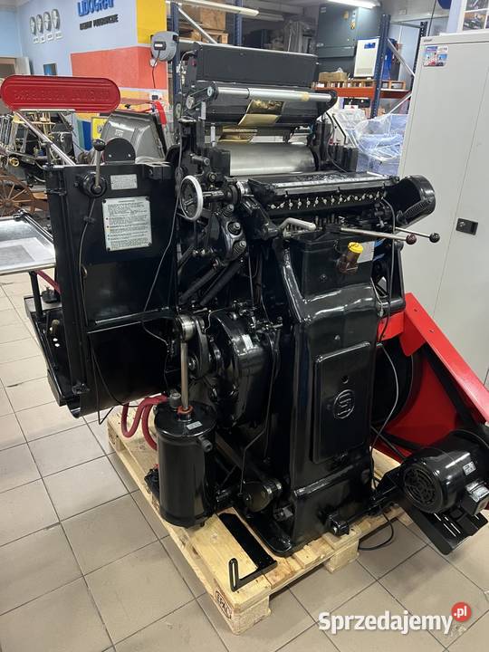 Złociarka Heidelberg GT 32x46 Hot Stamping mazowieckie Radom