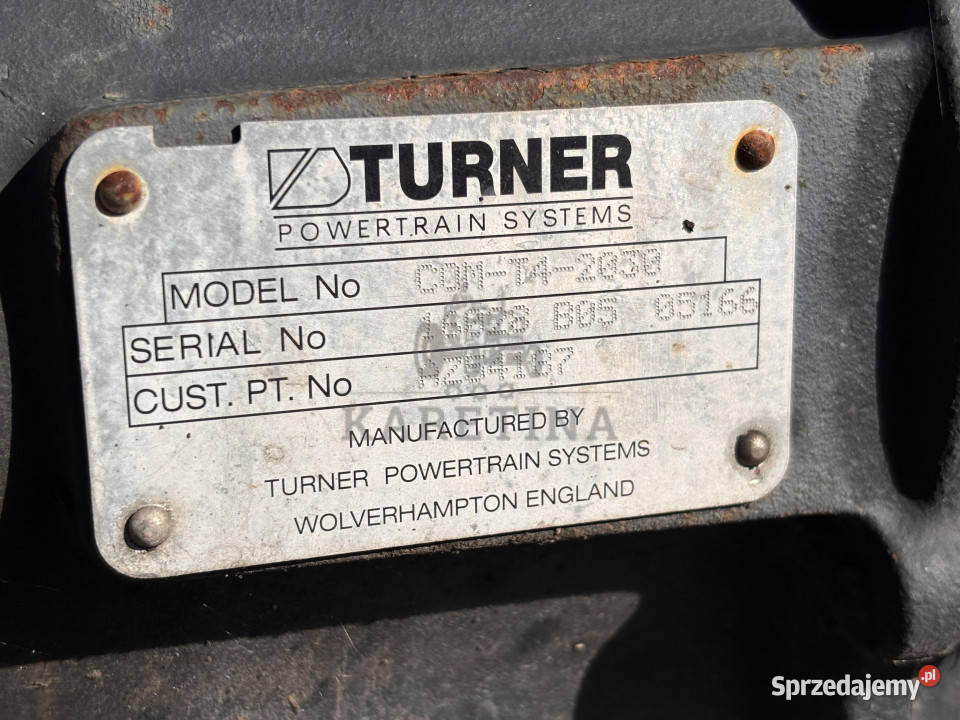 COMT42030 Turner Skrzynia Biegów Ładowarki Jastrzębniki