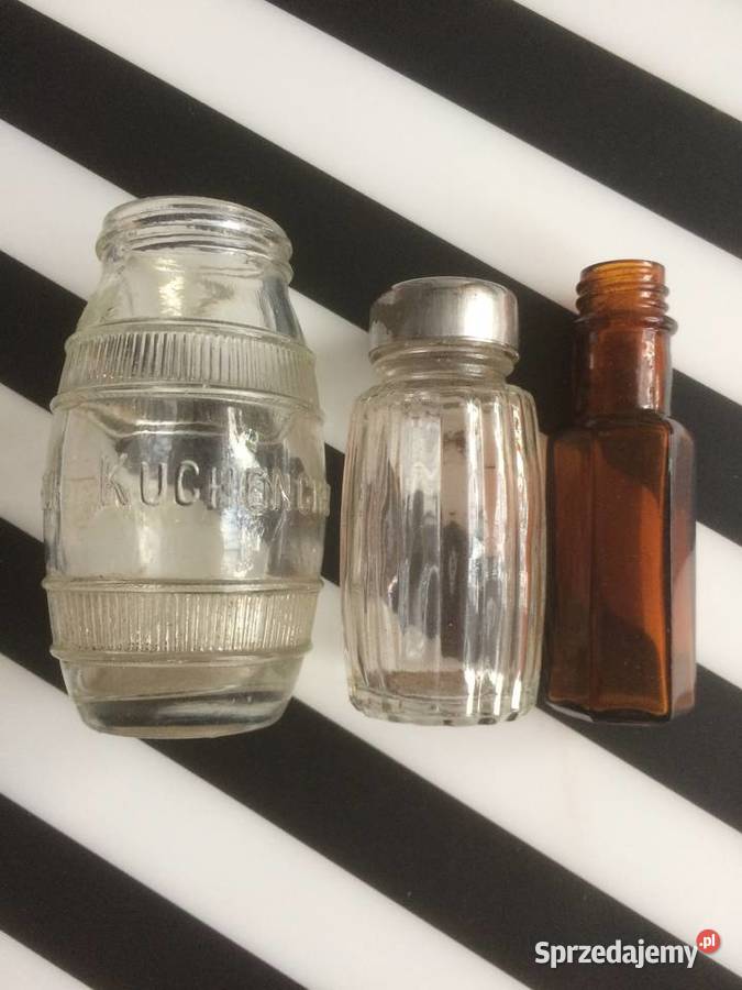 946 6 Różne Niemieckie Buteleczki Szczecin