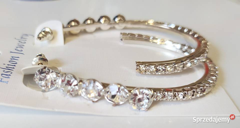 Kolczyki półksieżyc Łódź