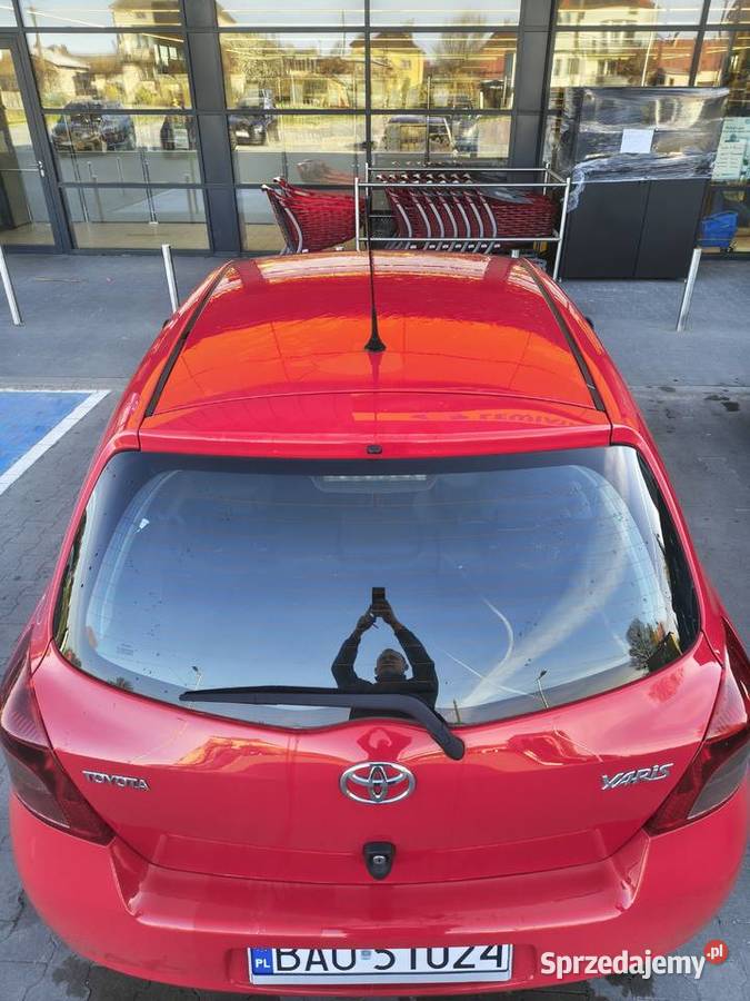 Toyota Yaris II Super Stan Polski Salon Klima 5 benzyna podlaskie Augustów sprzedam