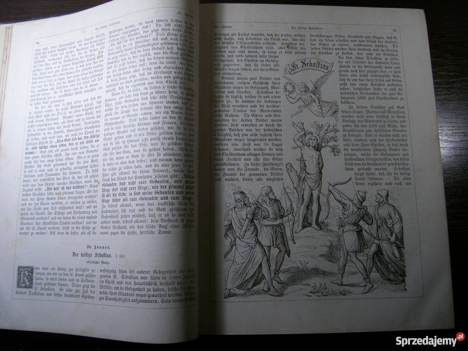 Legende oder Der christliche Sternhimmel Alban Rok wydania 1925 podkarpackie Krosno