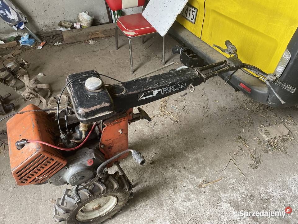 Ciągniczek jednoosiowy glebogryzarka Fortschritt Kutno