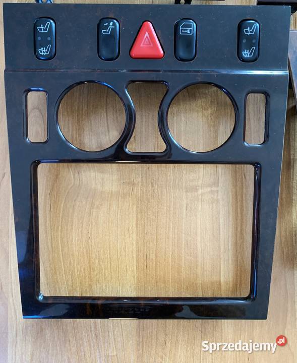 Ramki radia COMAND 2 DIN lewarka Mercedes W210 Deski rozdzielcze, konsole