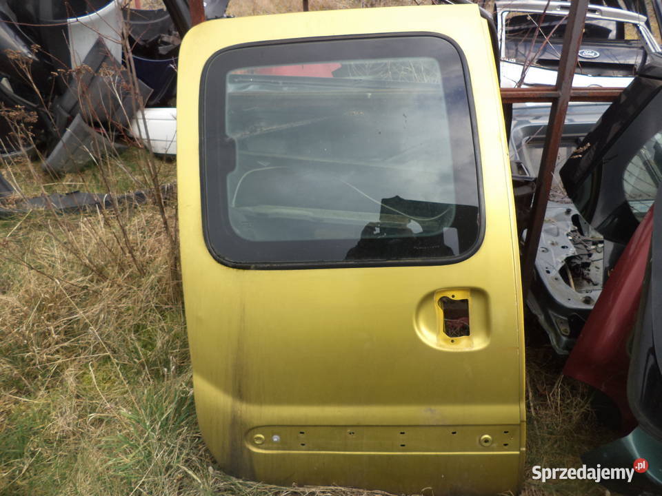 RENAULT KANGOO 1998 DRZWI BOCZNE PRAWE SUWANE