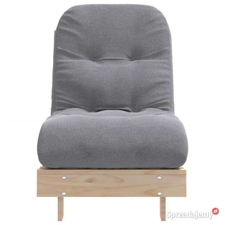 Sofa rozkładana futon z materacem 60x206x11 mazowieckie Warszawa