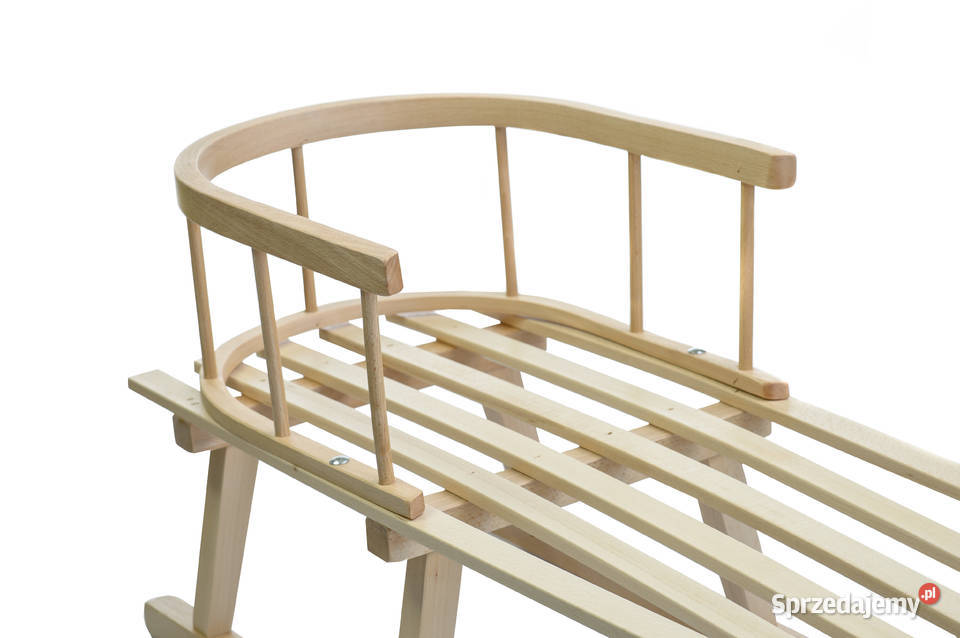 SANKI DREWNIANE materacyk oparcie Śleszowice