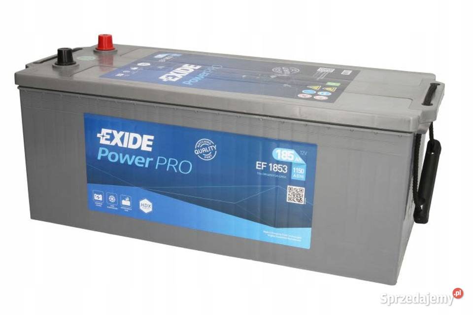 Akumulator Exide 12V 185Ah 1150A EF1853 Jelcz-Laskowice