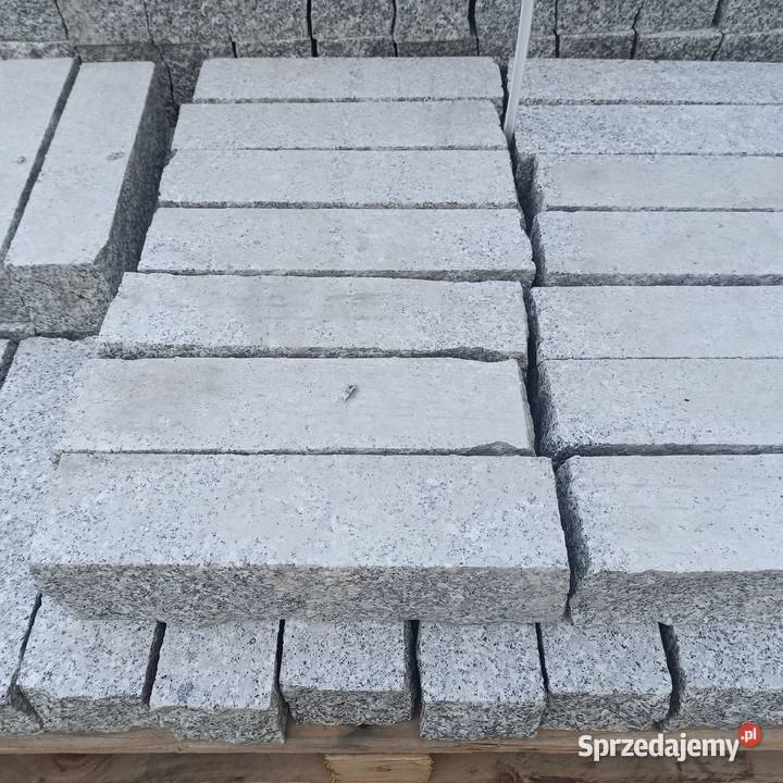 Palisada Granitowa Opornik Kamień Murowy Grys Jaworzno