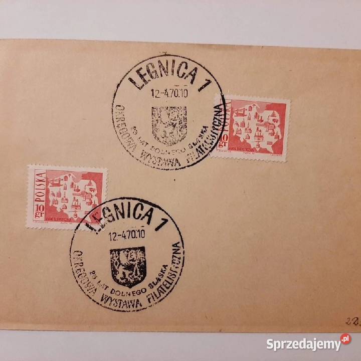 Koperty ze stemplami okolicznościowymi Konin sprzedam