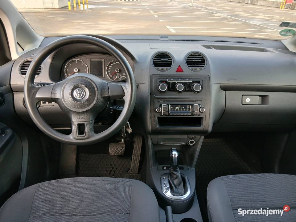 VW Caddy Maxi 16 TDI DSG Rampa inwalidy ASR (kontrola trakcji) Gorzów Wielkopolski