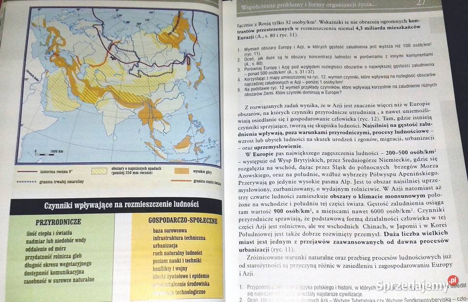 Geografia na naszym lądzie kl 2 gimnazjum lubelskie