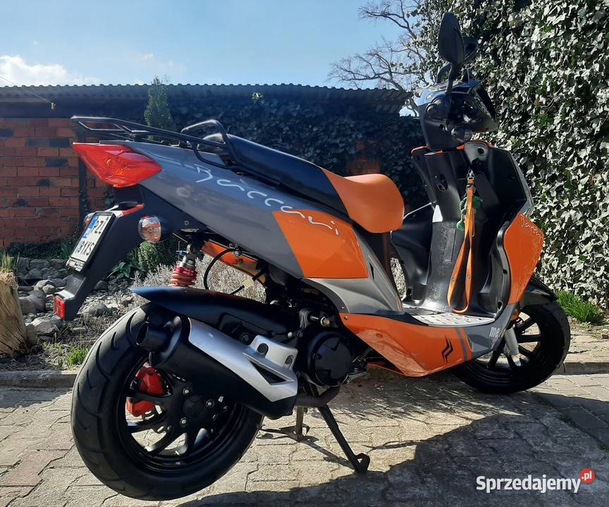 Mega zadbany skuter Longjia Baccari Mezzo 50 2t wielkopolskie Tuczno