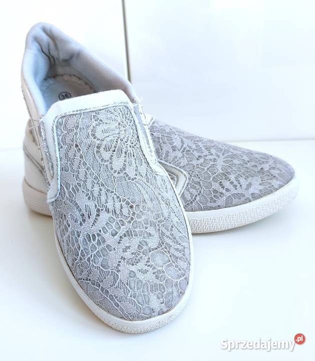 Tenisówki wsuwane koronka Jenny Fairy 36 Balerinki Katowice