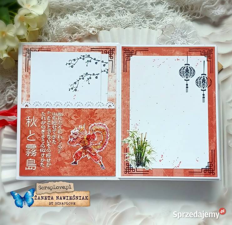 Album harmonijkowy Japonia Azja prezent małopolskie Mszana Dolna