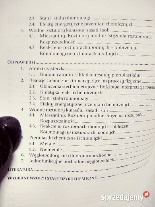 Chemia omega matura mazowieckie Warszawa sprzedam
