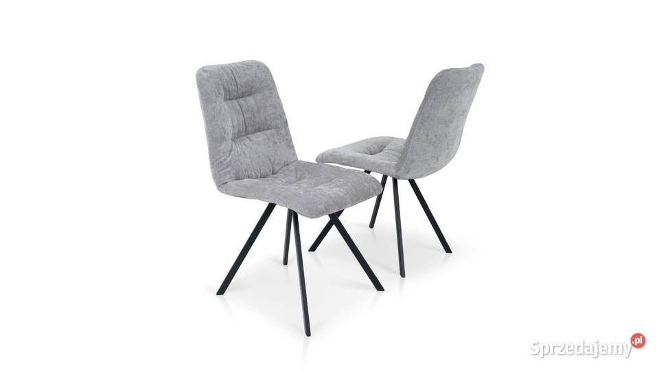 Krzesło Na stalowych nogach we włoskim stylu Gliwice