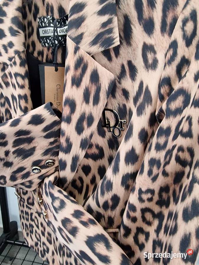 Marynarka Żakiet Christian dior 36 Panterka Żywiec