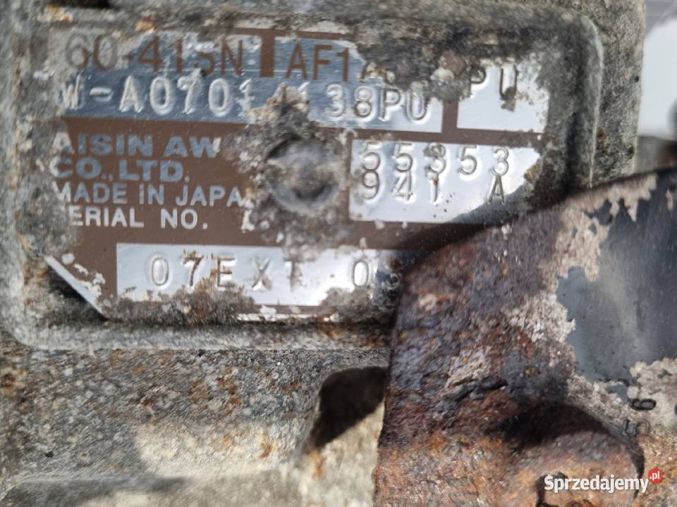 SKRZYNIA BIEGÓW 55353941A Opel Vectra C Signum Chełm