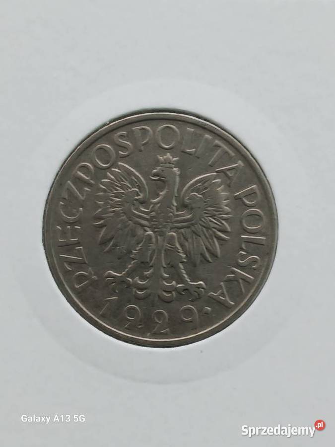 1 Złoty 1929 r 4 Kolekcje Konin