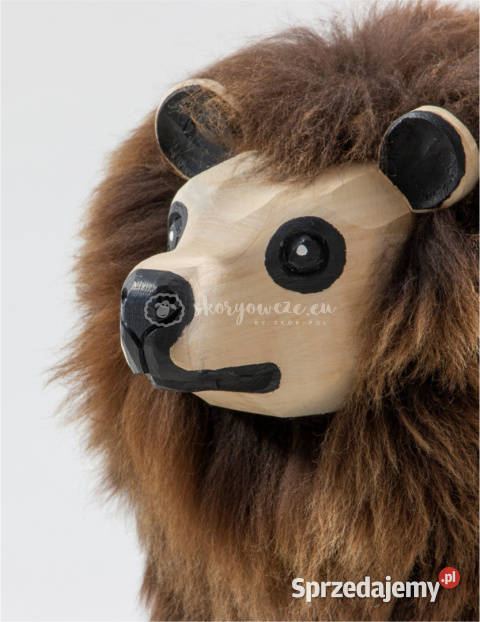 Niedźwiedź dekoracyjny kasztanowy 30x45x55 Szaflary