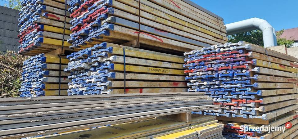Dźwigar DOKA Belki Legary Tregry Stemple Podpory śląskie Żory