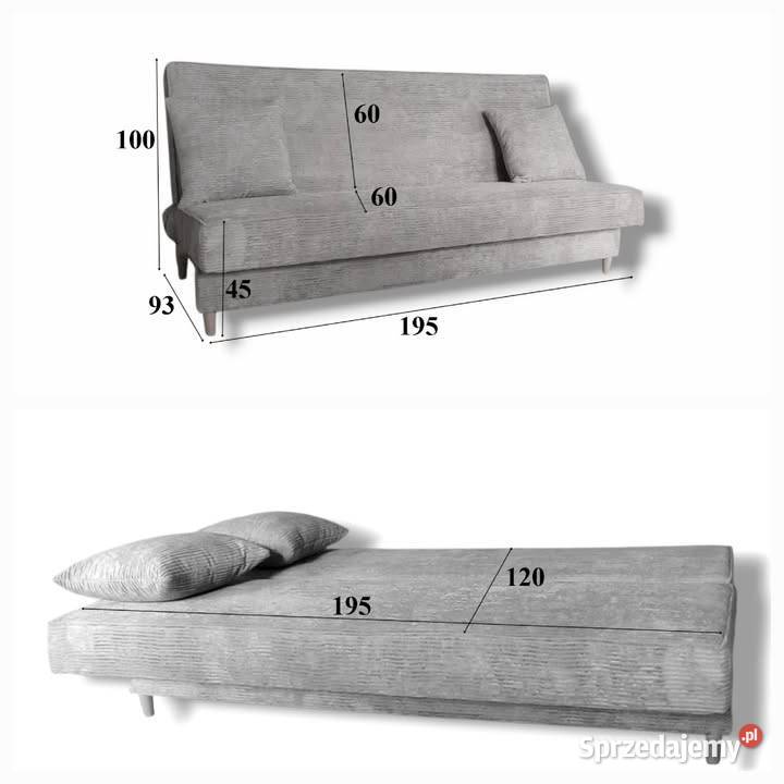 Sofa rozkładana Kanapa z funkcją spania kujawsko-pomorskie Bydgoszcz sprzedam